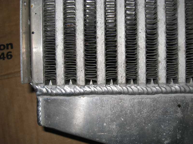IPP intercooler fin