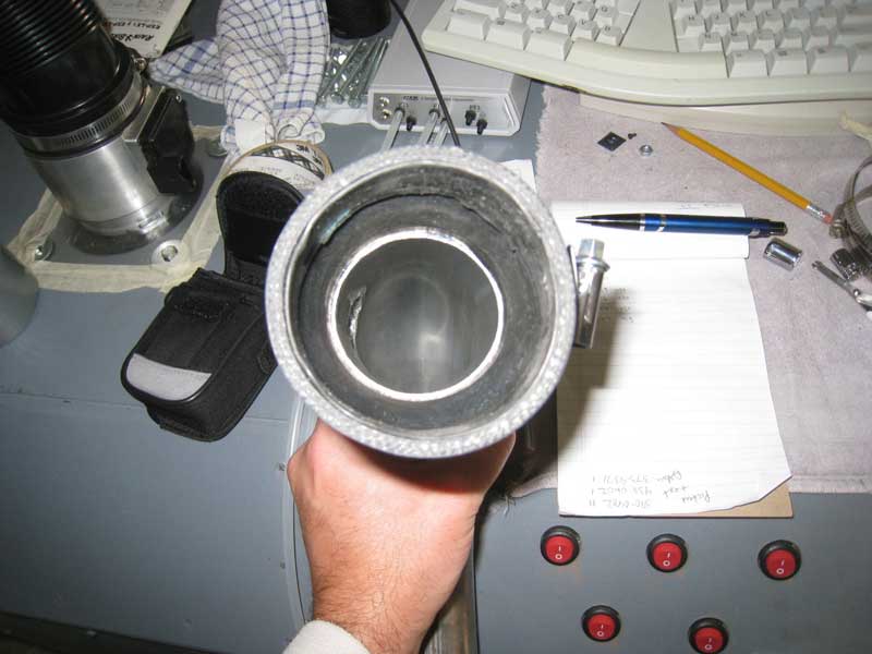 Adapter at 10mm mark