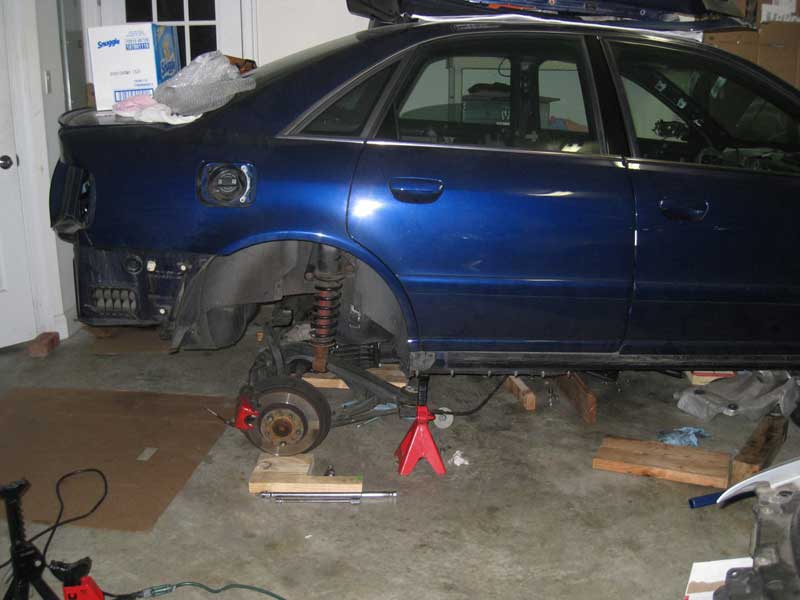 Subframe lowered