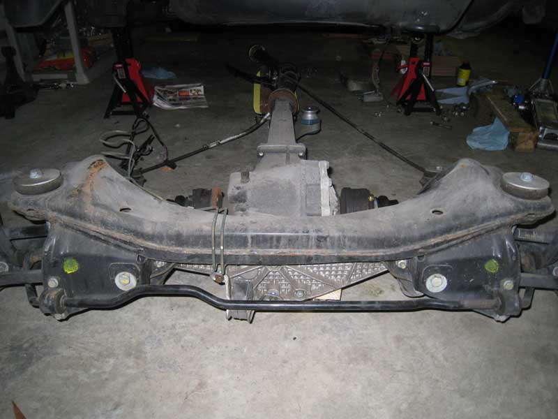 Subframe looking forward