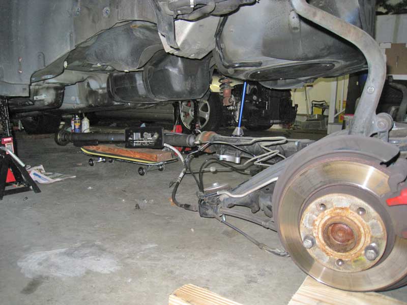 Driver side subframe