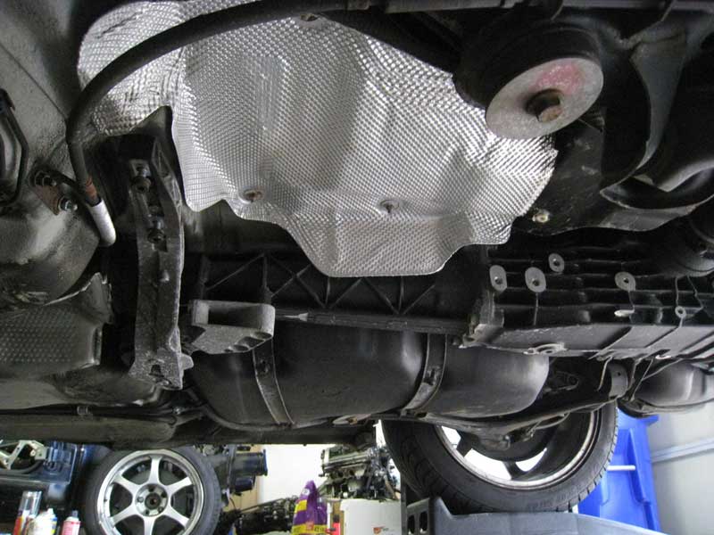 Muffler removed