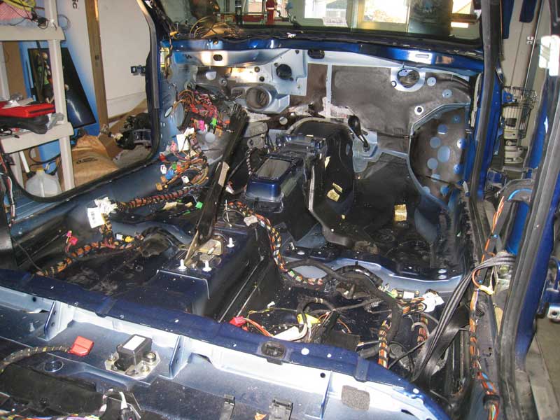 Audi B5 S4 stripped interior