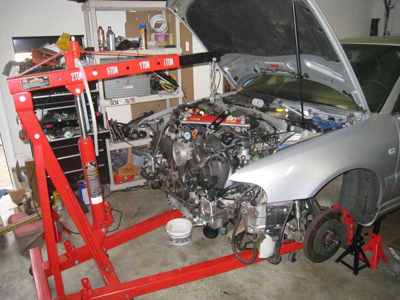 Audi B5 S4 engine hoist prep