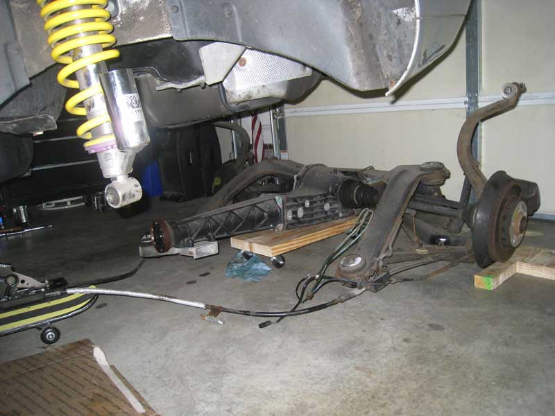 Sub frame two removed