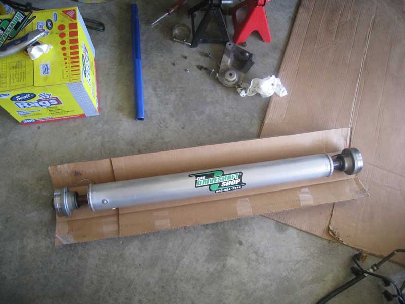 Driveshaft Shop single piece drive-shaft