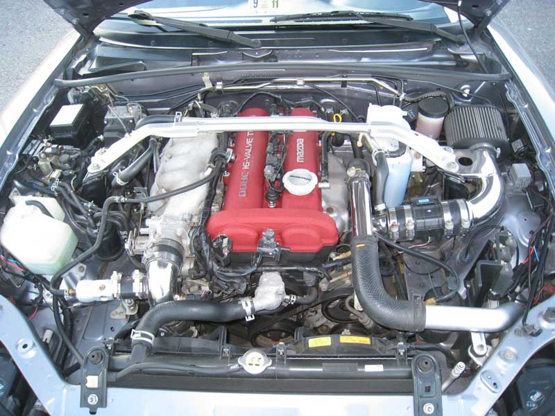 Mazdaspeed Miata MX-5 Engine Compartment