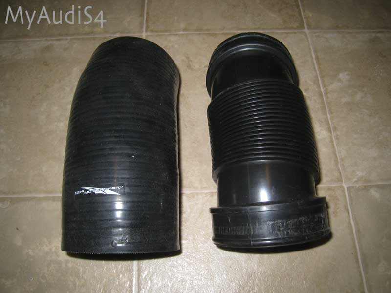 RS4 MAF Accordion Hose