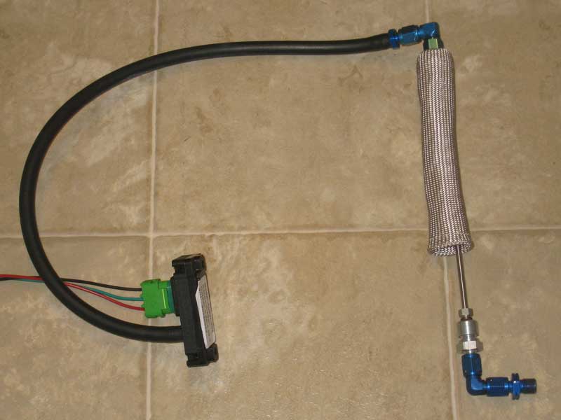 Apparatus for measuring exhaust gas pressure