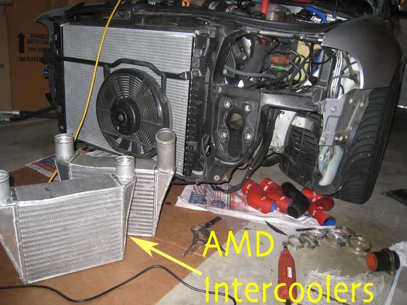 AMD 17 Charge Row Intercoolers