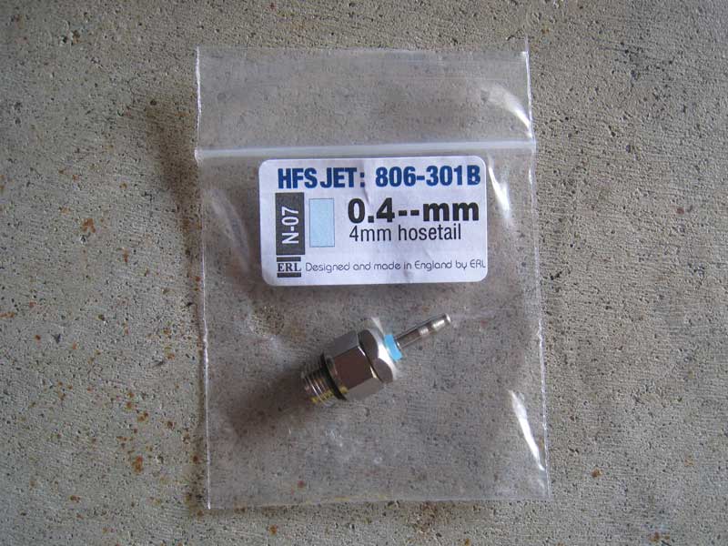 Aquamist 4mm nozzle