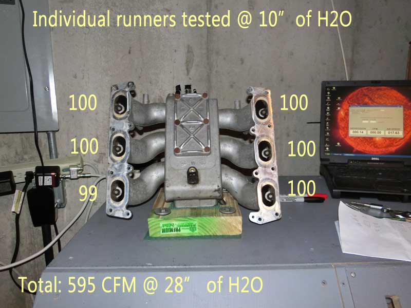 Picture of old style Audi B5 S4 intake manifold