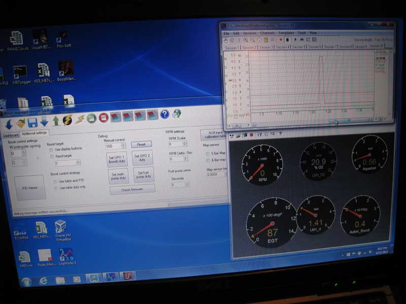 BoostManager & Logworks Screens