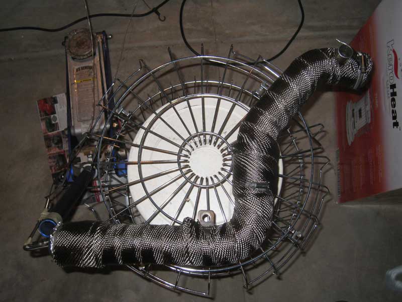 Testing DEI Titanium Exhaust Wrap