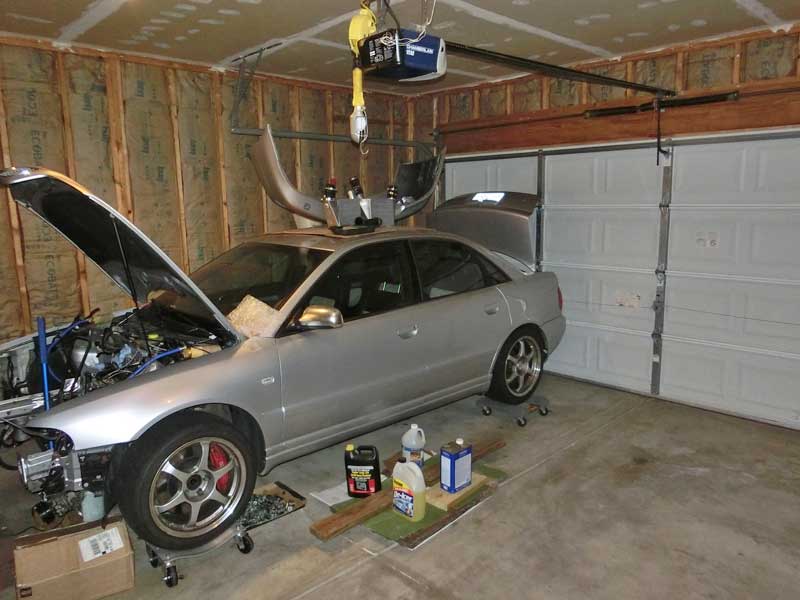 Insulated garage