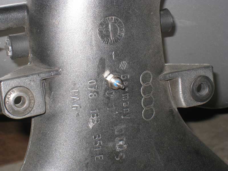 Aquamist 0.4mm jet nozzle in y-pipe