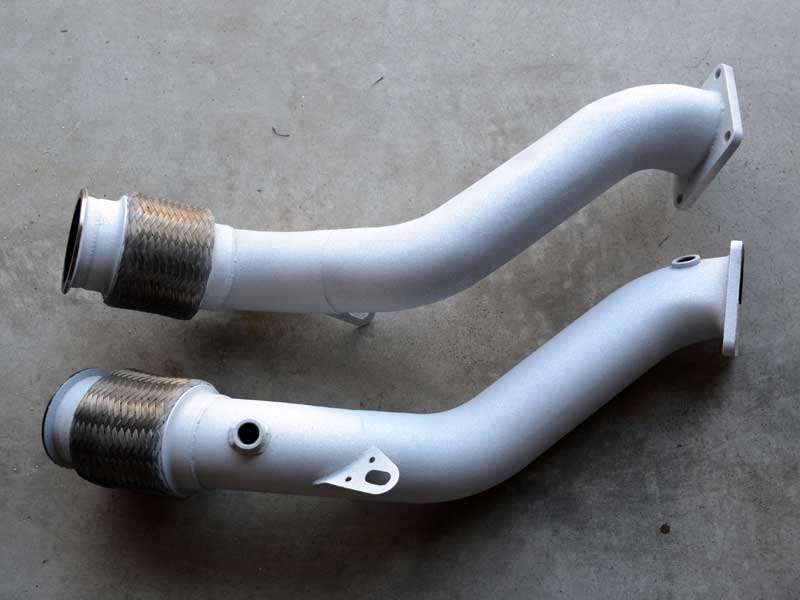 downpipes with swaintech coating