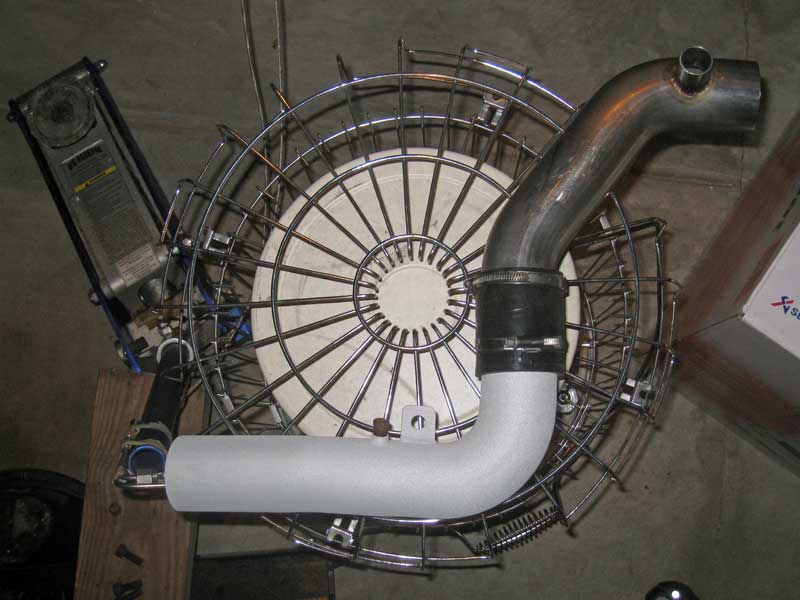 swaintech ceramic coated inlet pipe over heater