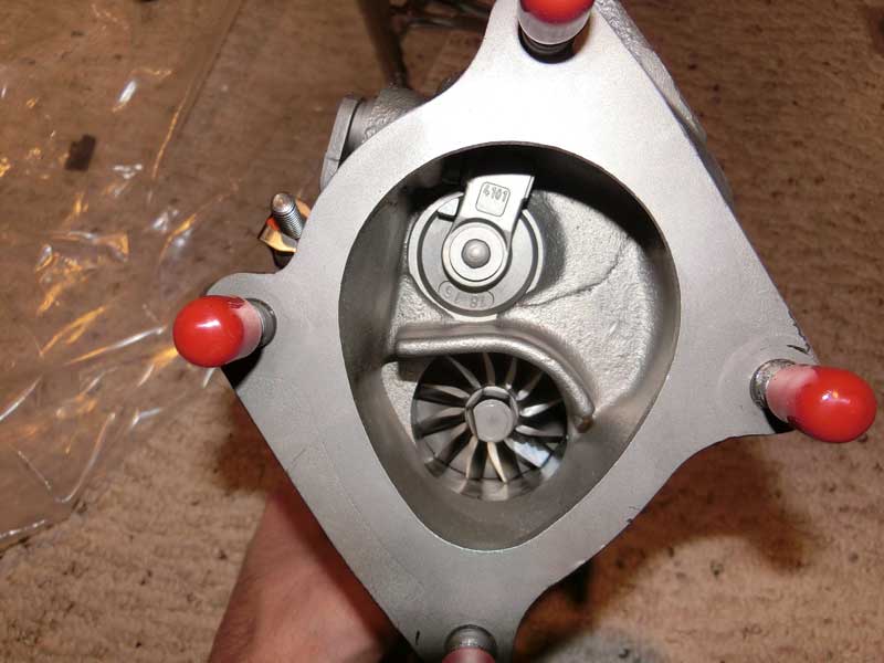 tte 550 turbocharger turbine housing